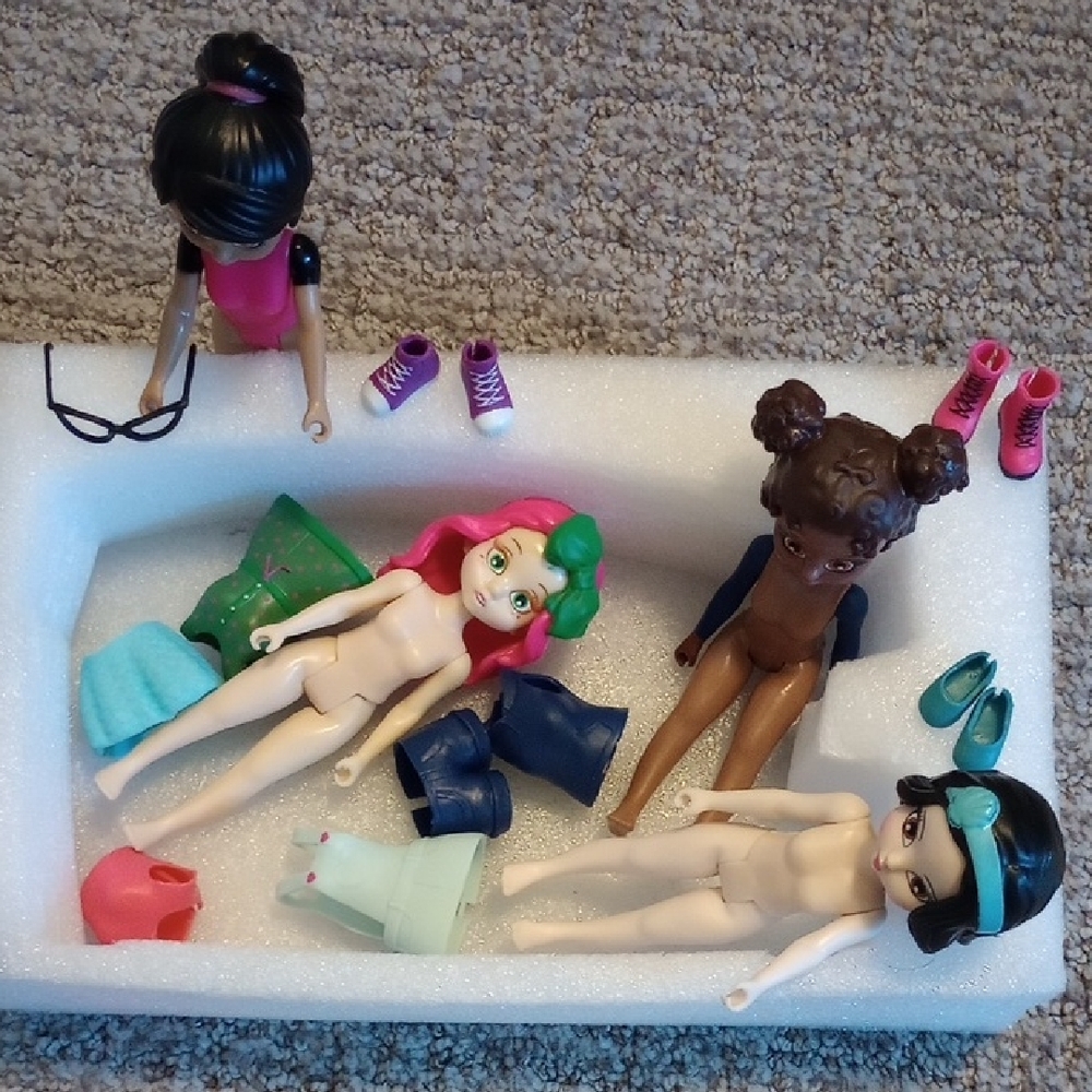 Colorful Kids Doll Set